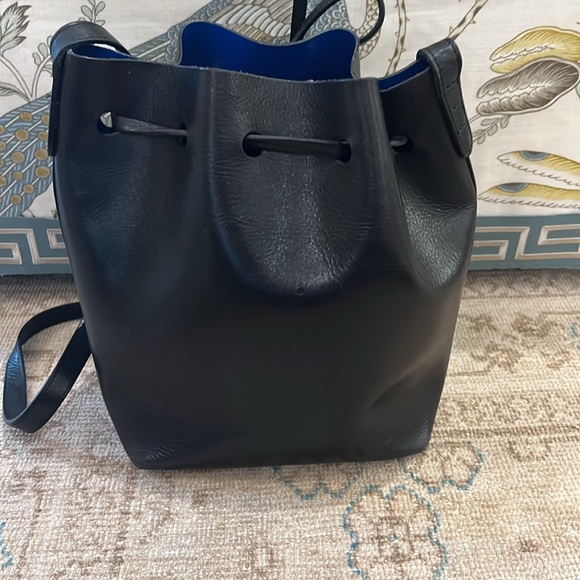 Mansur Gavriel Mini Bucket Bag in Black - Picture 3 of 9